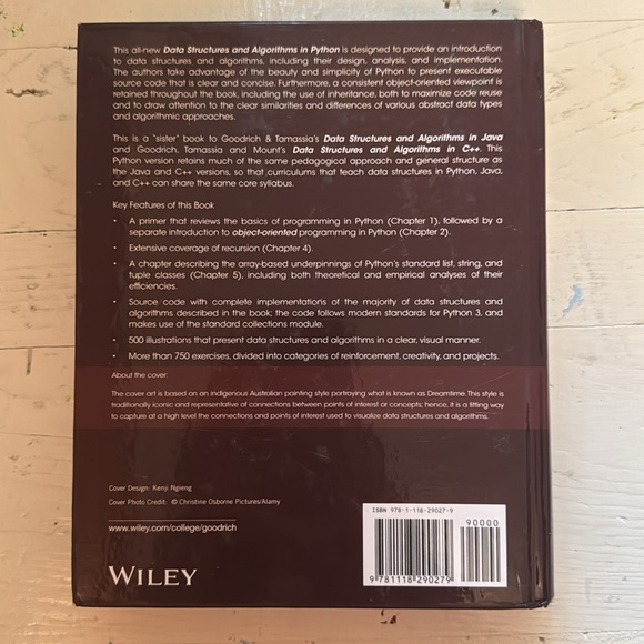 Data Structures & Algorithms in Python Book - Picture 2 of 3